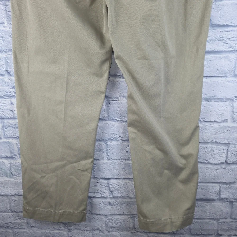 Vintage Polo Ralph Lauren Men Preston Pant Khaki Cotton Chino Trousers Sz 42X32